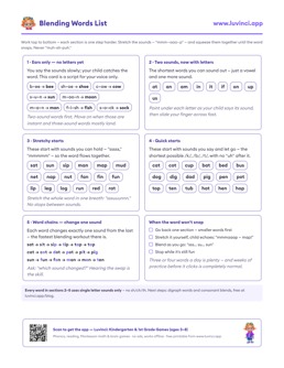 Preview of “How to Teach Blending Sounds (Free Blending Words List)”