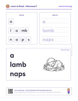 Preview of “a lamb naps”