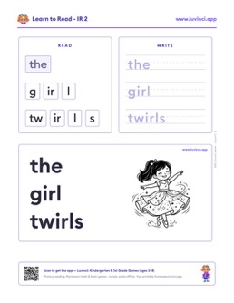 Preview of “the girl twirls”