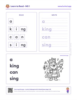 Preview of “a king can sing”