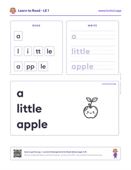 Preview of “a little apple”