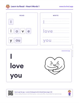 Preview of “I love you”