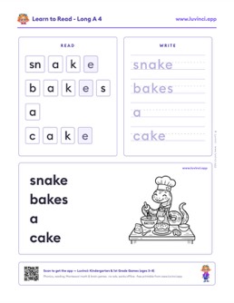 Preview of “snake bakes a cake”