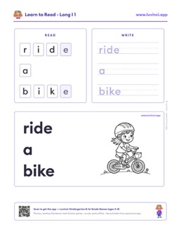 Preview of “ride a bike”