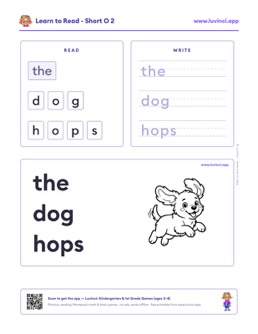 Preview of “the dog hops”