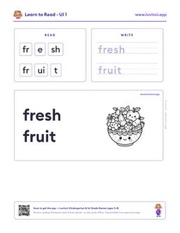 Preview of “fresh fruit”